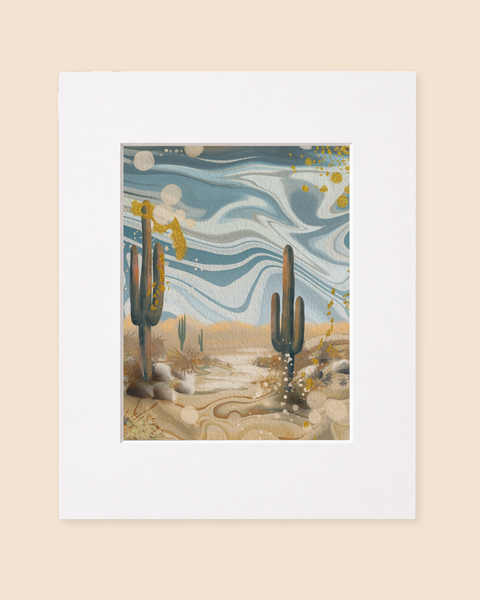 Desert Mirage | Paintpourium