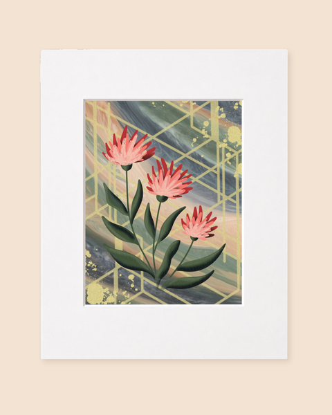 Solar Bloom | Paintpourium