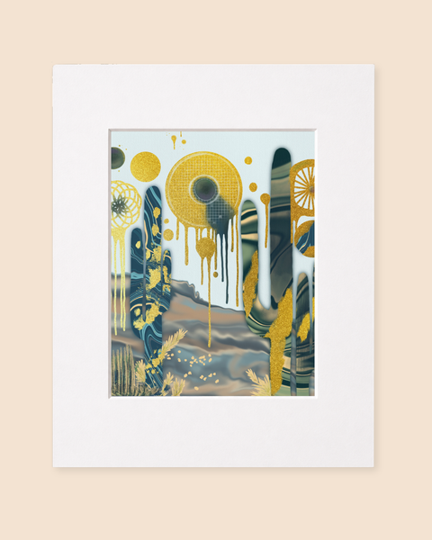 Desert Drips And Dreams | Paintpourium