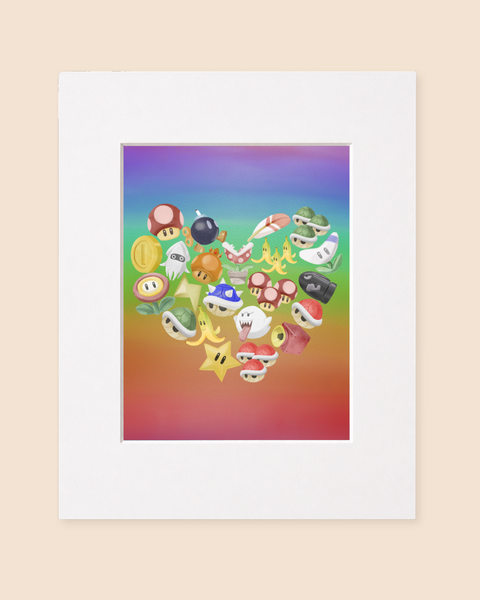 Rainbow Kart Love | Paintpourium