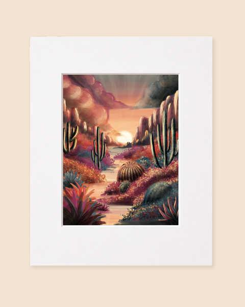 Whispers Of The Desert | Paintpourium