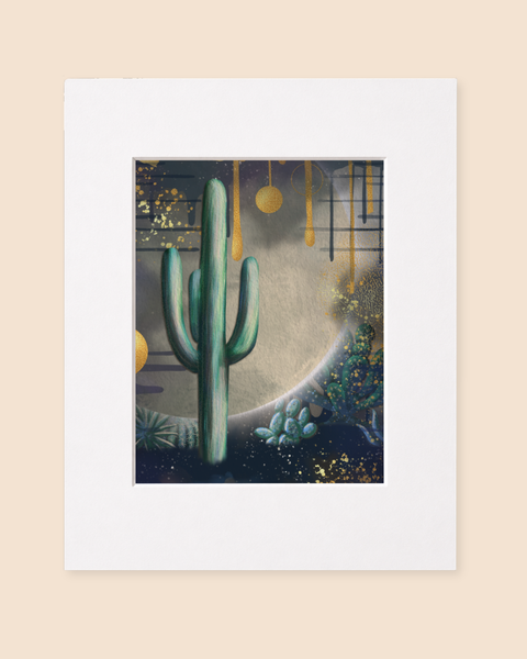 Cosmic Cactus | Paintpourium