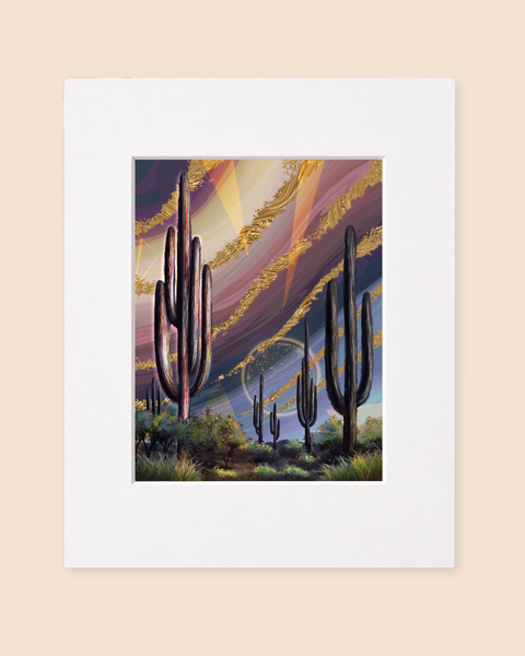 Portal Over The Desert | Paintpourium
