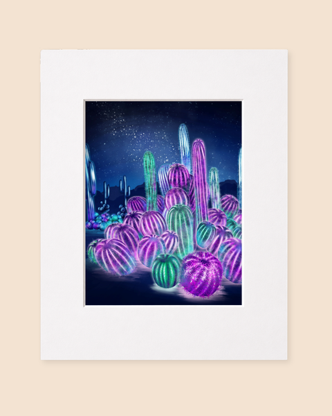 Cactus Glow Up | Paintpourium