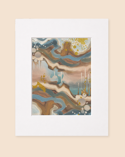 Aurora Of Dunes | Paintpourium