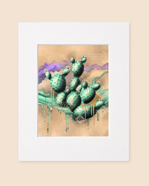 Prickly Pear Pulse | Paintpourium
