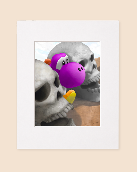 Between The Skulls | Paintpourium