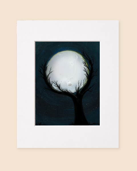 Holding The Moon | Paintpourium