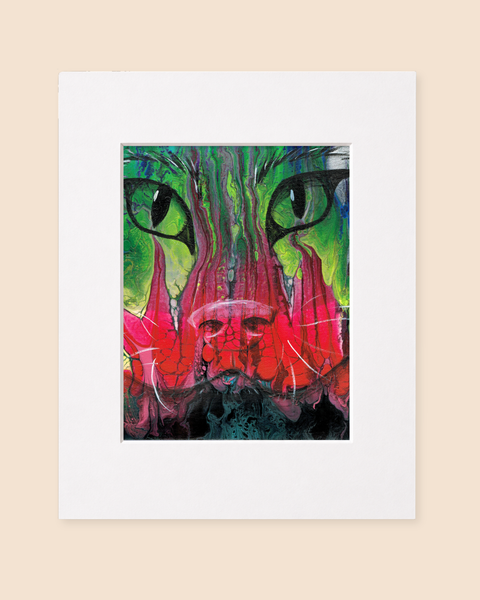 Colorful Kitty | Paintpourium