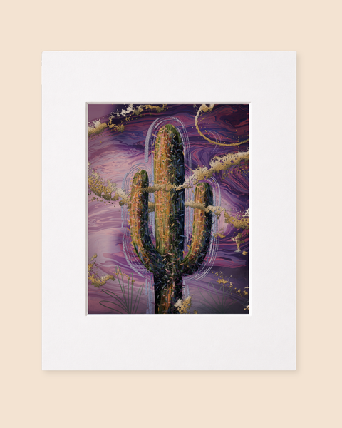 Secrets Woven In Mauve | Paintpourium