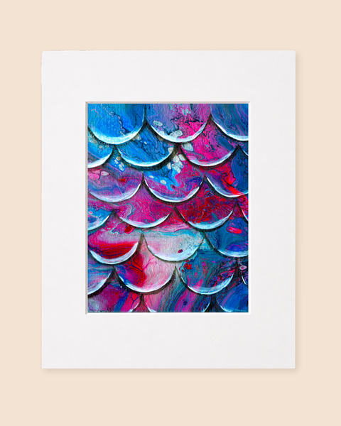 Pop Mermaid Scales | Paintpourium