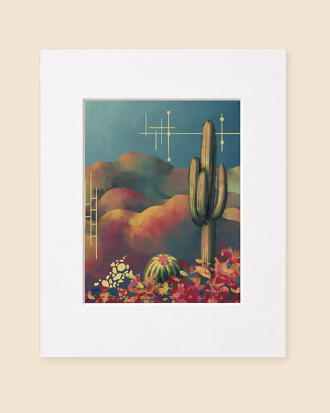 Desert Heartbeat | Paintpourium