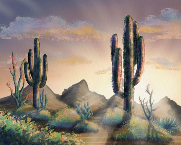 Cactus Wall Art
