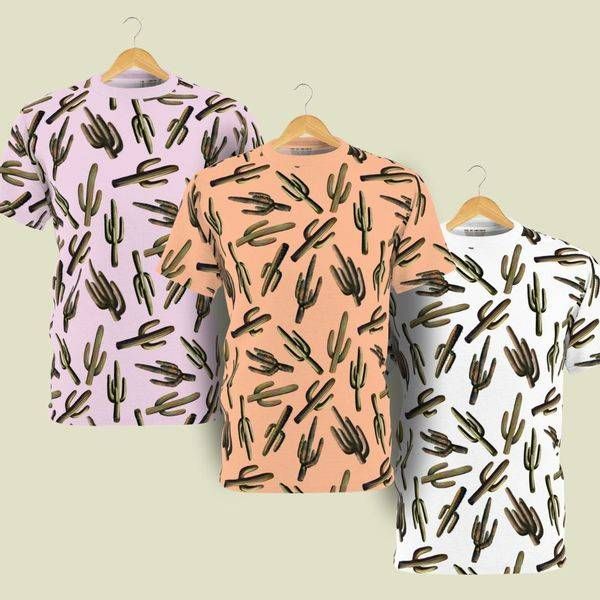 Saguaro Cacti T-Shirt – Southwest-Inspired Tee with Bold Cactus Design | Nature Lovers Apparel
