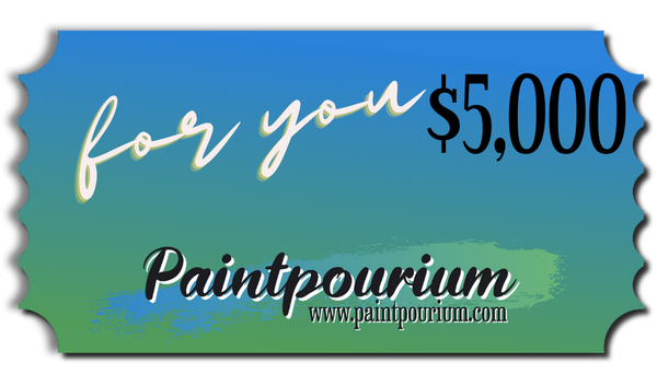 Gift Cards for Art Prints and Merchandise by Paintpourium
