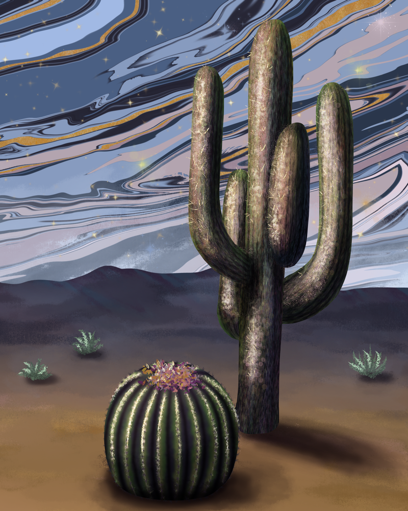 03.Eternal Sentinels Art | Paintpourium