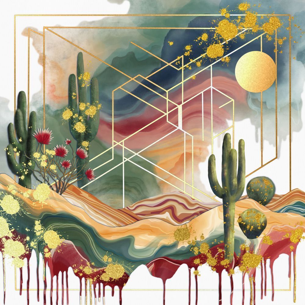 Desert Geomtrics fine art print