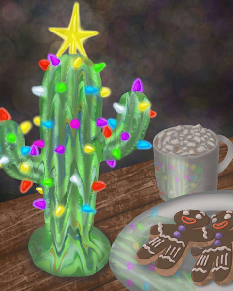 Festive | Captivating Holiday-themed Digital Art by Paintpourium