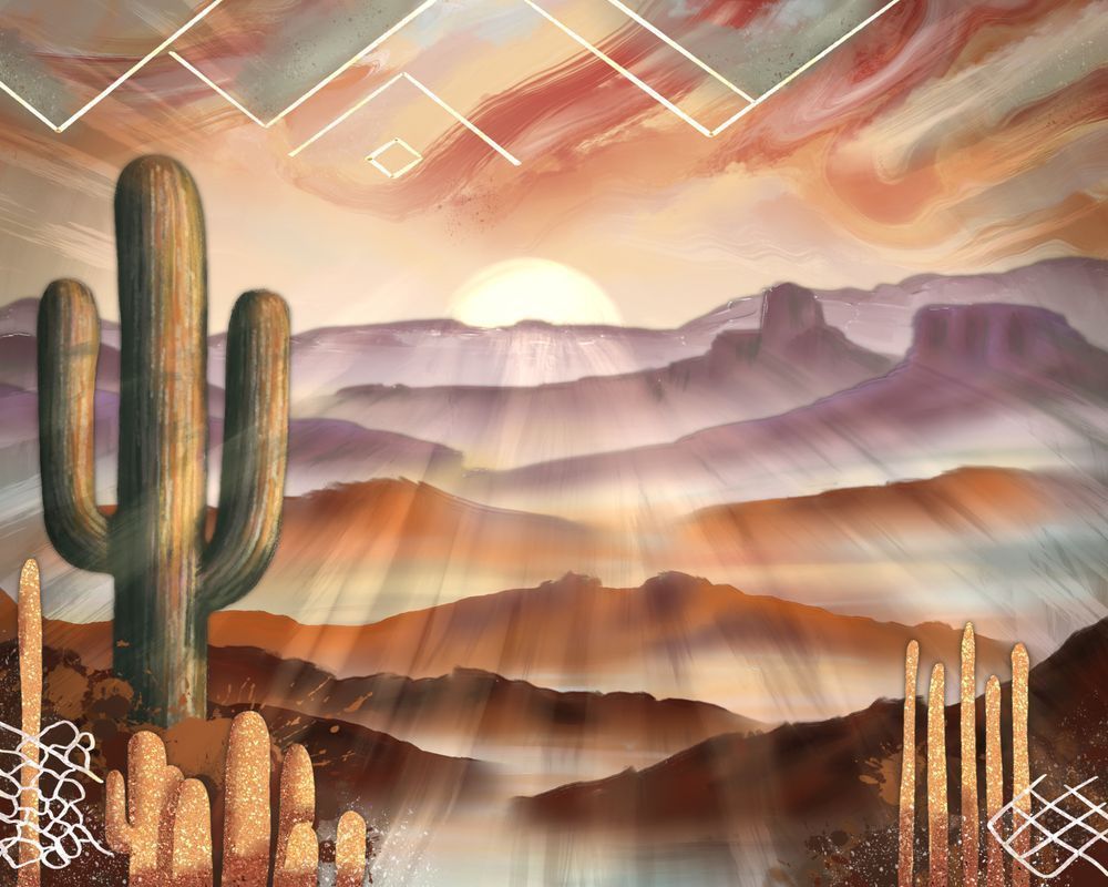 Desert Epiphany: The Inspirational Power of Dawn in the Desert Landscape