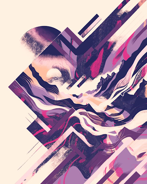 Peaks and Valleys: Exploring Abstract Topography in Modern Art