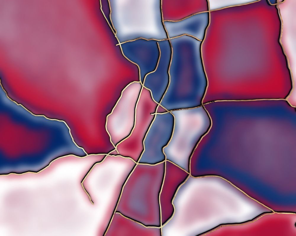 Embrace the Vibrant Energy of Austin Metro | Painting by Paintpourium