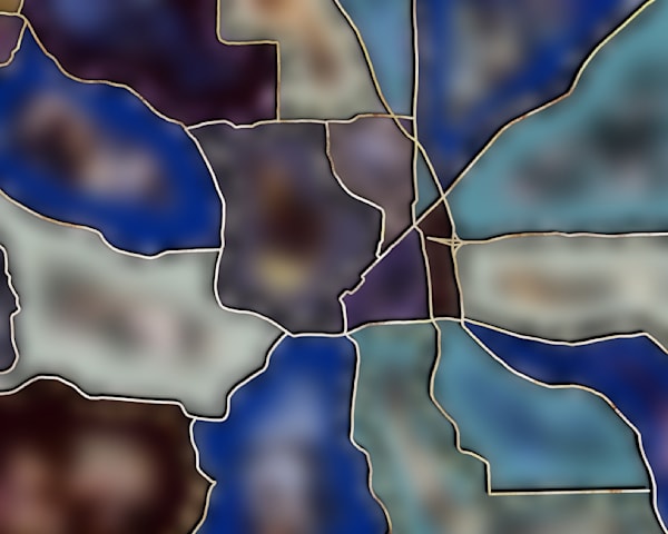 Discover the Vibrant Energy of Madison Metro | Painting by Paintpourium
