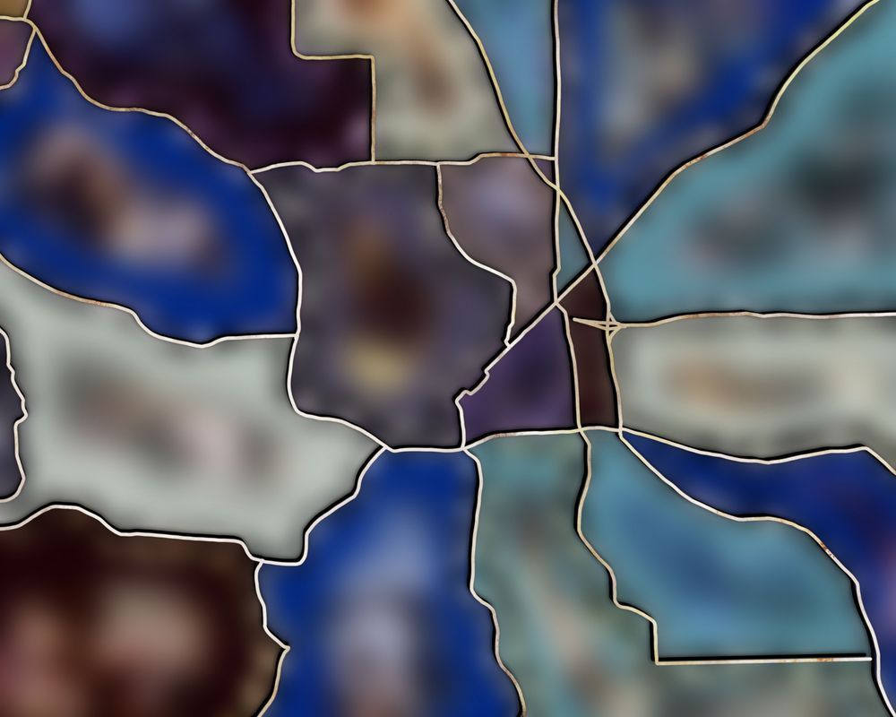 Discover the Vibrant Energy of Madison Metro | Painting by Paintpourium