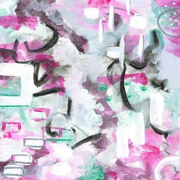 Pink Punk04 Art | Paintpourium