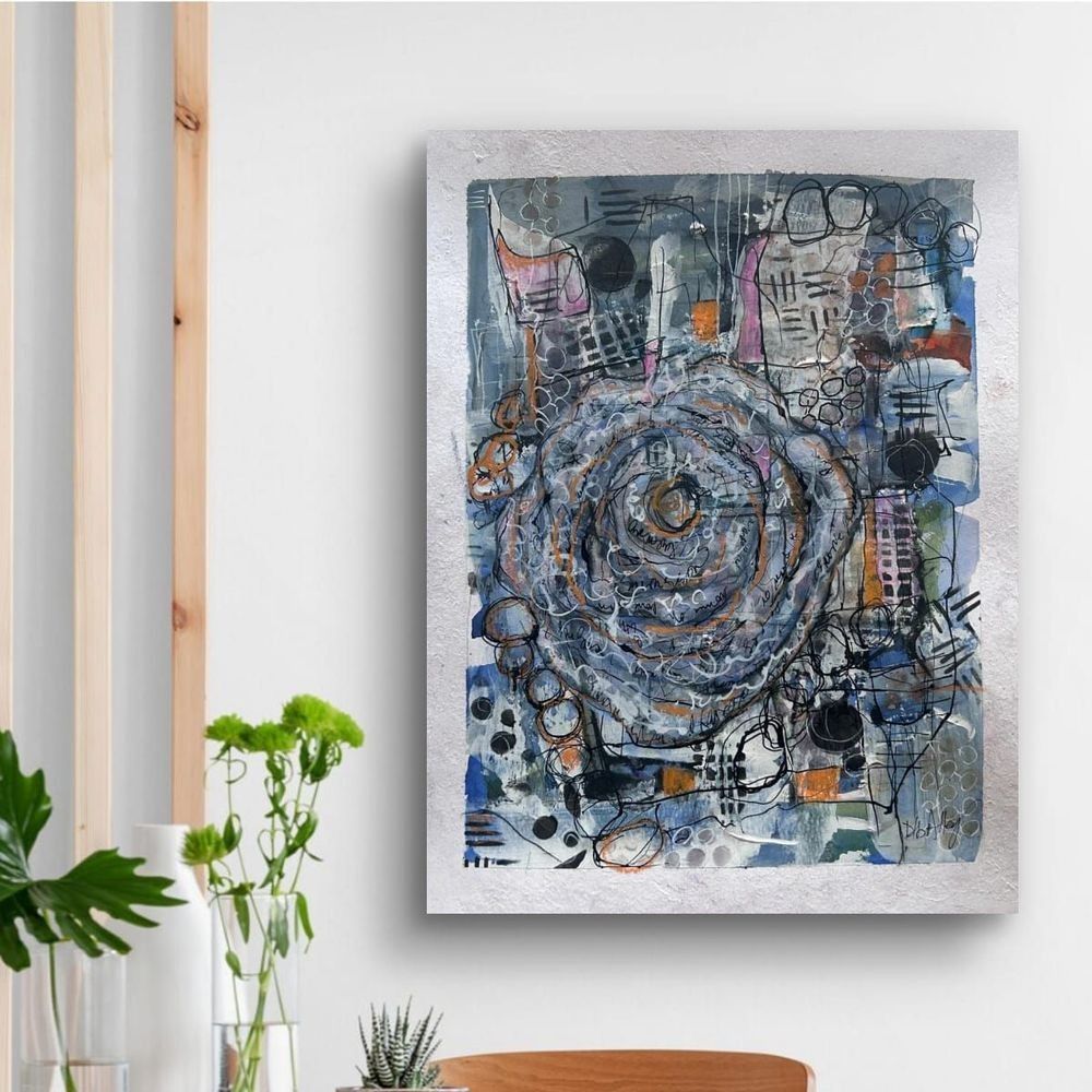 Framed Language of the Flower by Debbie Alley