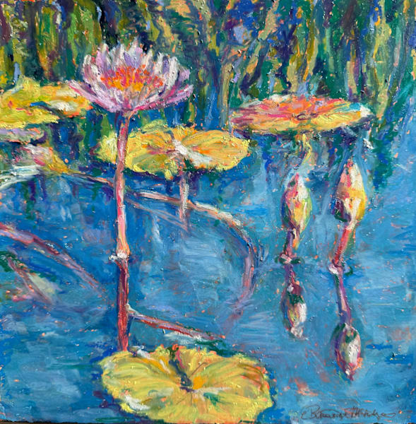 Selby Waterlily Pond Art | Eileen Baumeister McIntyre Fine Art