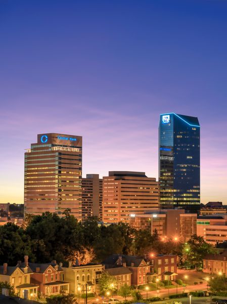 Lexington Skyline at Night 0410