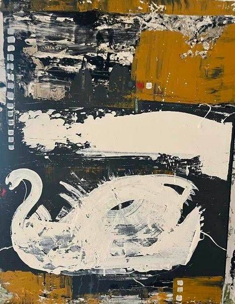 I Swan Art | Cate Stetson Art