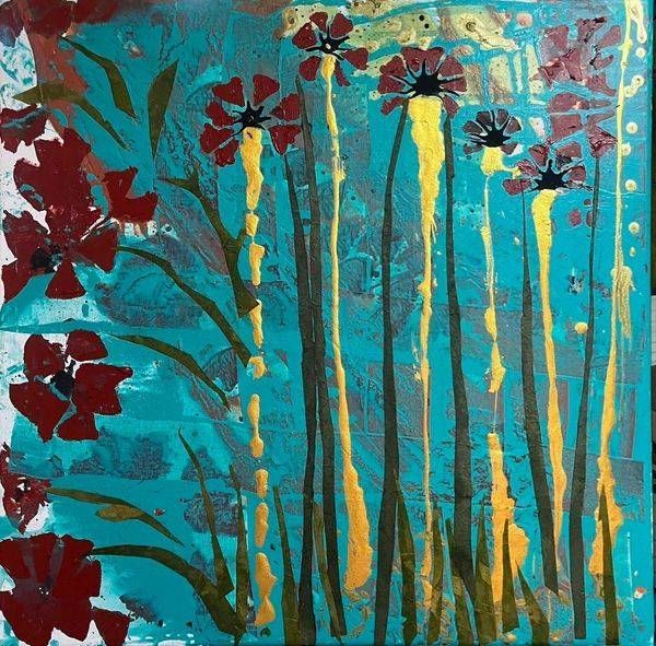 Mountain Poppies Art | Cate Stetson Art