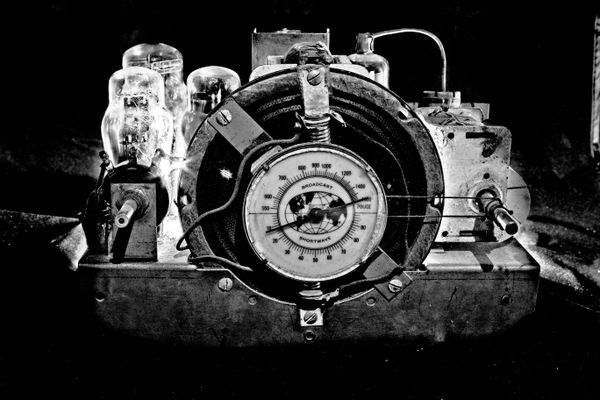 Tube Radio Photography Art | On The Wall Photo