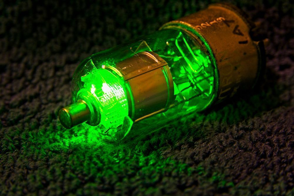 Neon Green Tube Photography Art | On The Wall Photo