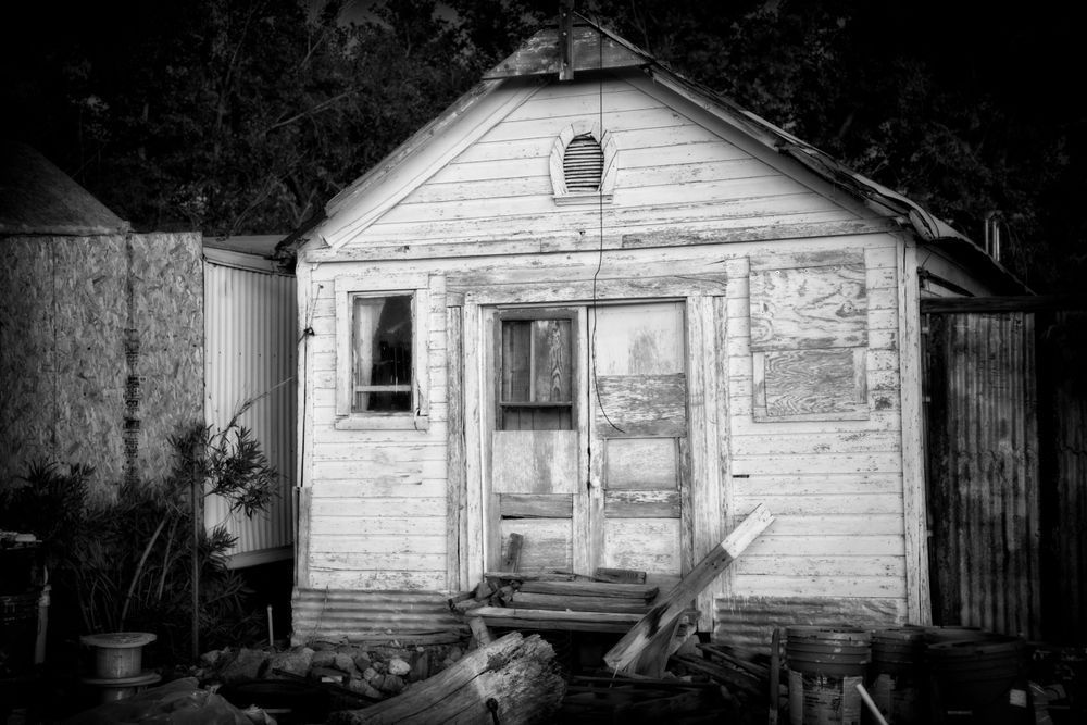 Old House B/W Photography Art | On The Wall Photo