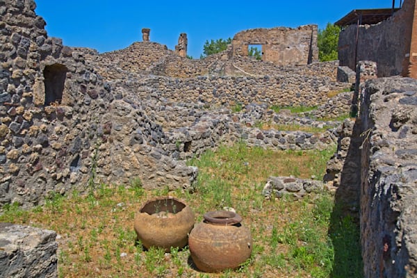 Pompeii Pottery Photography Art | On The Wall Photo