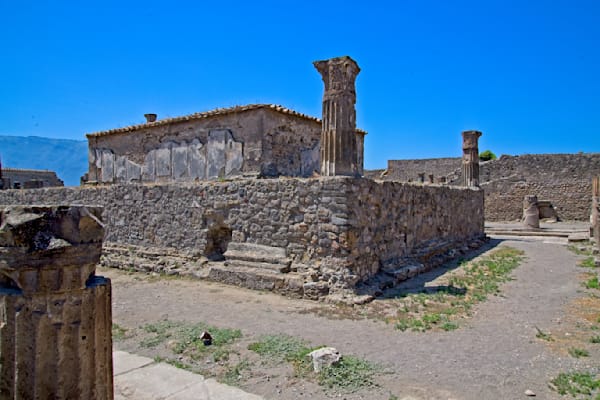 Temple Of Jupiter Pompeii Photography Art | On The Wall Photo