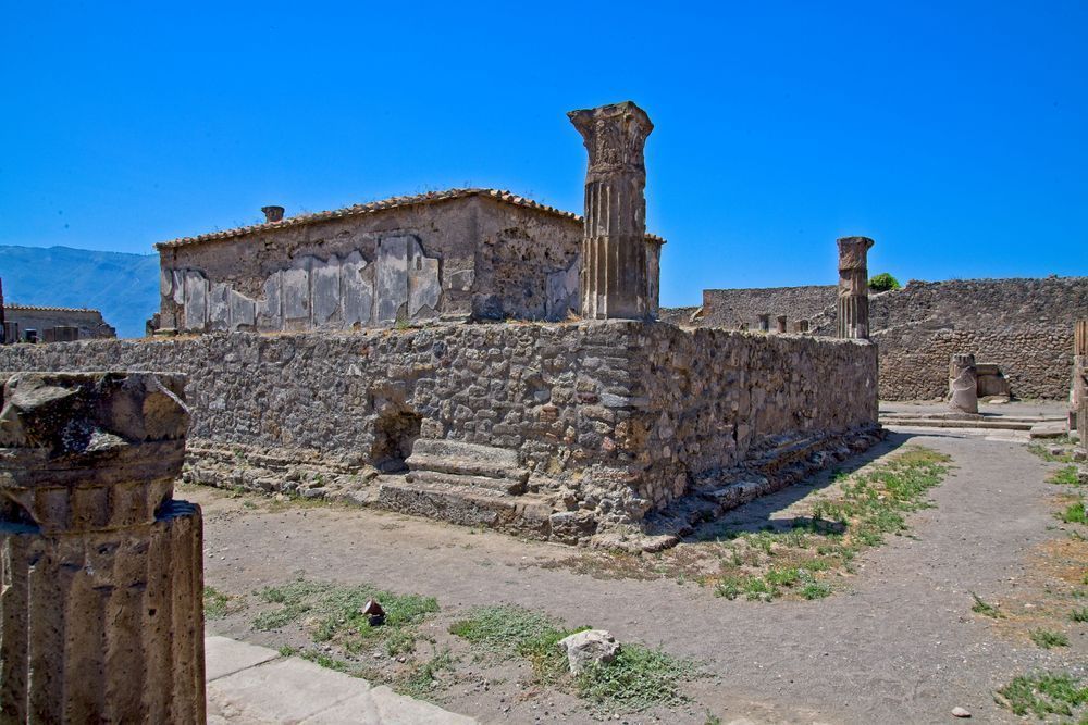 Temple Of Jupiter Pompeii Photography Art | On The Wall Photo