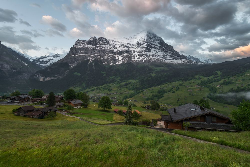 Tranquil Eiger View, Switzerland