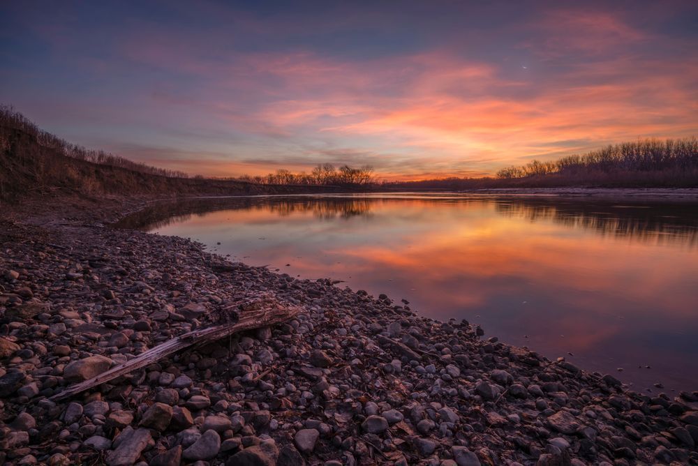 Morning Light Over Raccoon River