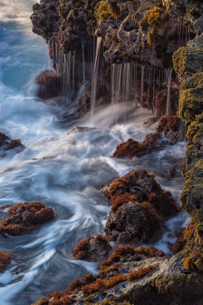 Shoreline Details Of Kauai, Hawaii #02