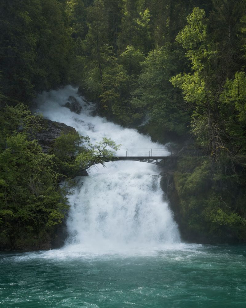 Giessbach Falls and Lake Brienz-Swiss Spring Rush