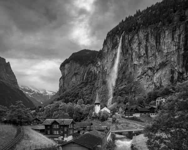 Staubbach Falls-Lauterbrunnen Valley Majesty, Swiss Alps
