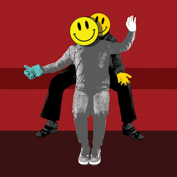 Help Wasted by Jon Savage | 36x36 Original Canvas Deaf Identity Artwork