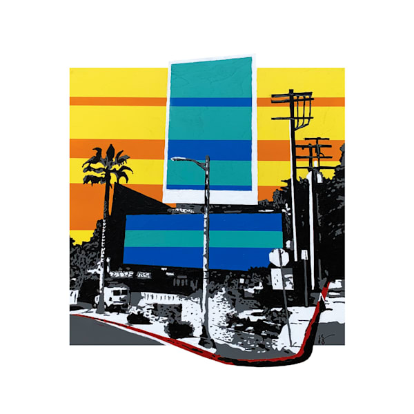 Sunset Boulevard, Print Art | Jon Savage Gallery
