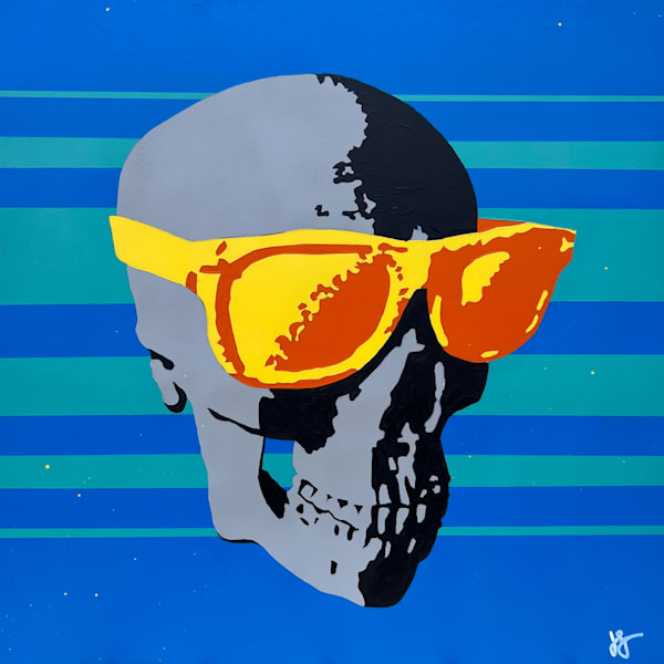 Head Gloom by Jon Savage | 24x24 Original Painting