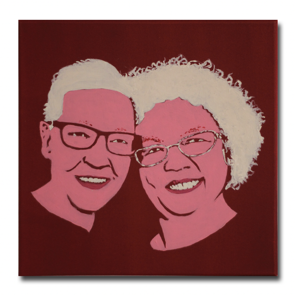 Ella & Judy – Custom Couple Portrait | Jon Savage Gallery