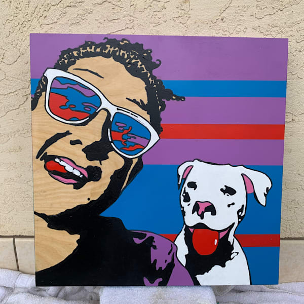 Best Friend – Custom Portrait Artwork | Jon Savage Gallery