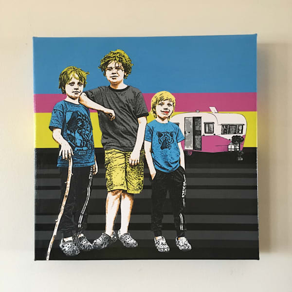Clare’s Boys – Custom Family Portrait | Jon Savage Gallery